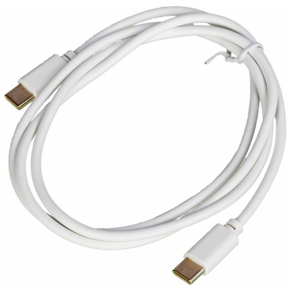 Кабель Buro PD15W USB Type-C (m)-USB Type-C (m) белый 1м