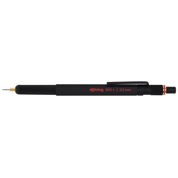 Карандаш механический ROTRING 800+ 1900181 черный/золотистый 0,5