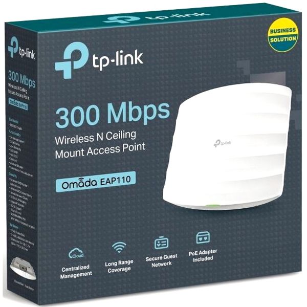 Точка доступа TP-LINK EAP110 белый